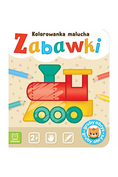 AKSJOMAT Carte de colorat, AKSJOMAT, pentru copii mici Jucarii / Axiom
