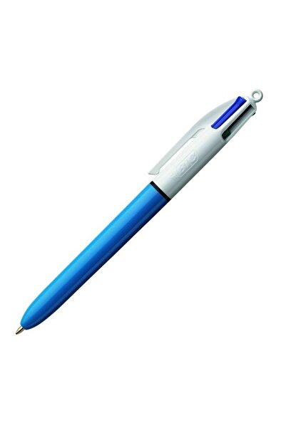 MC Micostore Pix cu bila Bic PRO, 1.0mm, cu mecanism, 4 culori (negru, albast...
