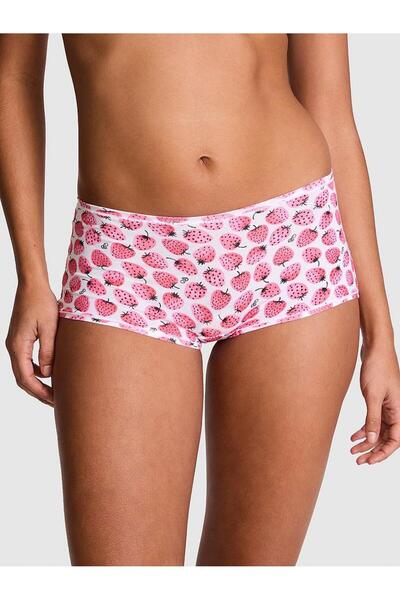 PINK Logolu Pamuklu Boyshort Külot