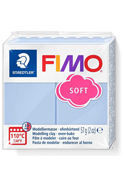 FIMO Pasta de modelaj Soft Trend 57g Albastru cer deschis