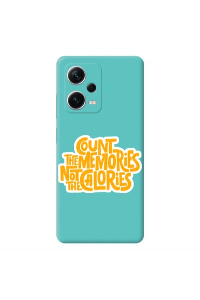 Other Xiaomi Poco X5 Count the memories not the calories Turquoise Colored Si...