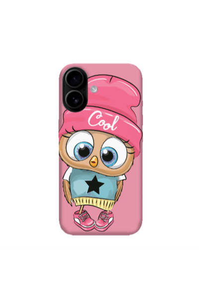 Other Apple Iphone 16 Cool Star Pink Colored Silicone TPU Θήκη