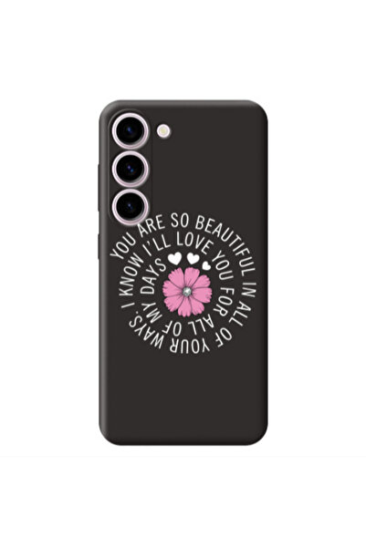 Other Samsung S23 Plus Your Ways Black Colored Silicone TPU Θήκη