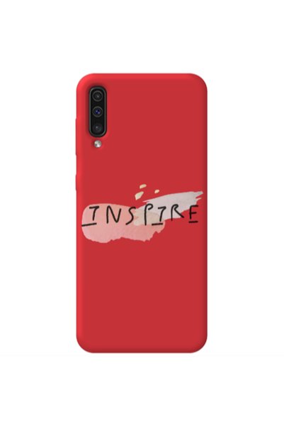 Other Samsung A70 Inspire Red Colored Silicone TPU Θήκη