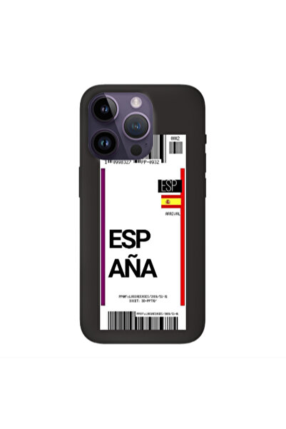 Other Apple iPhone 14 Pro Max Espana Arrival Black Colored Silicone TPU Θήκη