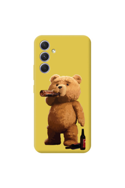 Other Samsung A56 Beer Time Yellow Colored Silicone TPU Θήκη
