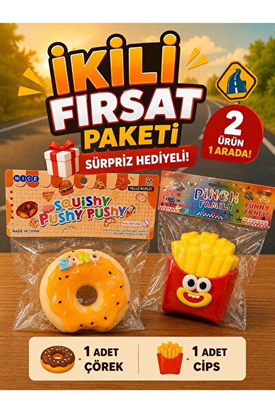 ARAT DİAMOND TOYS Cips ve Çörek Sukuşi 2 ‘li Fırsat Paketi