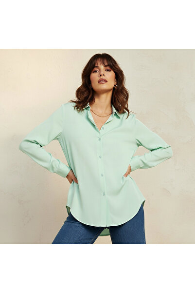 FAV Collared Shirt with Long Sleeves