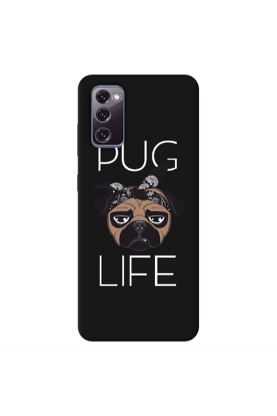 Other Samsung S20 FE Pug Life Black Colored Silicone TPU Θήκη