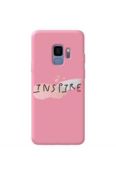 Other Samsung S9 Plus Inspire Pink Colored Silicone TPU Θήκη