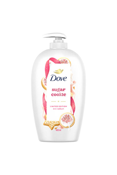 Dove Sıvı Sabun 450 ml Sugar Cookie Nemlendirici Krem İçerikli 8'li Avantaj P...