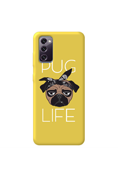 Other Samsung S20 FE Pug Life Yellow Colored Silicone TPU Θήκη