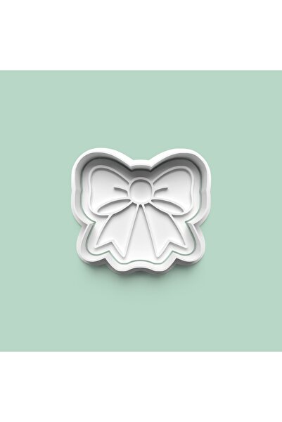 AKTASTORE Bow Cookie Mold and Sugar Dough Mold 0981-4