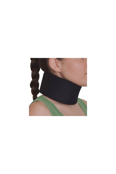 John's | Neck Support Wrap Around 15076 | Κολάρο Αυχένος Μαύρο | 1 τμχ