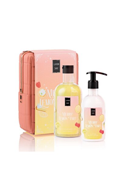 Lavish Care | XMAS Promo Merry Lemon Tart Aφρόλουτρο, 500ml, Glitter Γαλάκτωμ...
