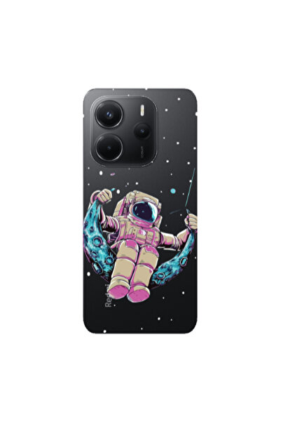 Other Xiaomi Redmi Note 14 Astronaut swinging on the moon Transparent Silicon...