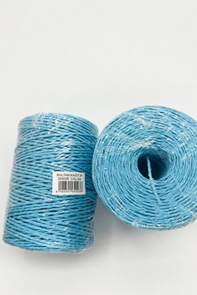 hobi dünyası evim 1 Piece Sultan Paper Thread 200 Gram Bag Hat Supla Basket M...
