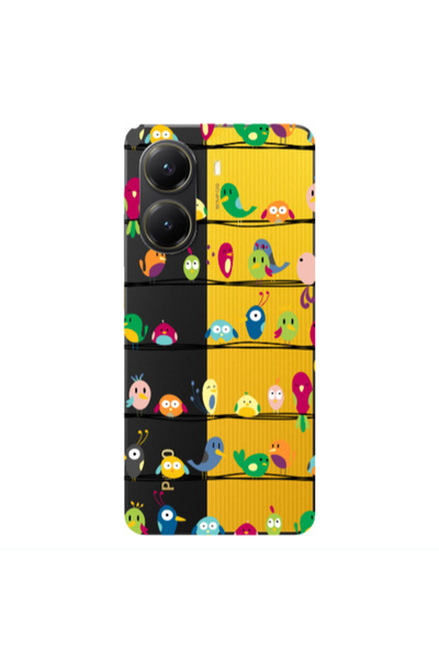 Other Xiaomi Poco X7 Pro birds Transparent Silicone TPU Θήκη