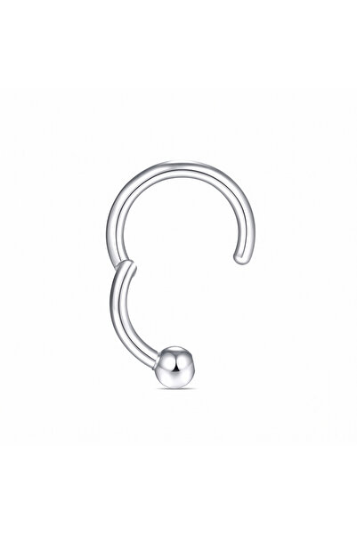 Karaşah Top 3mm x 8mm x 1.2mm Çelik Kilitli Halka Piercing