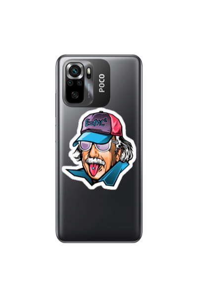 Other Xiaomi Poco M5 s Einstein Transparent Silicone TPU Θήκη