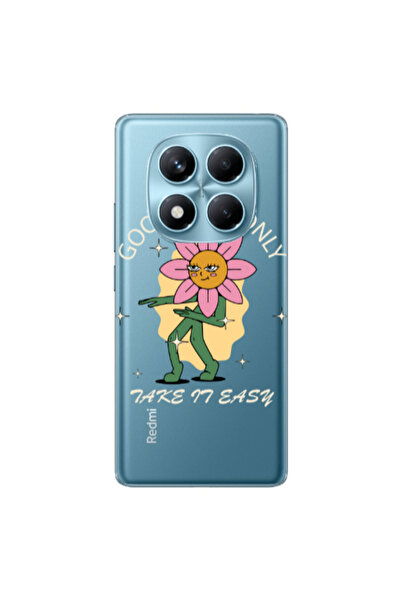 Other Xiaomi Redmi Note 14 Pro Good Vibes Only Transparent Silicone TPU Θήκη