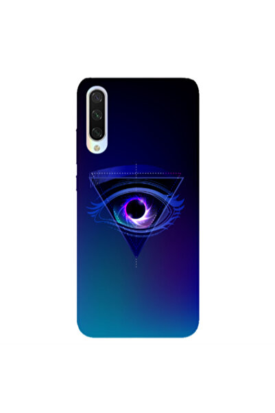 Other Xiaomi Mi 9 Lite Triangular blue eye Transparent Silicone TPU Θήκη