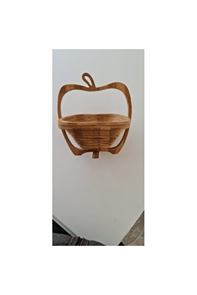 Empressco Foldable Bamboo Fruit Candy Bowl, Decorative and Gift-Ready Design