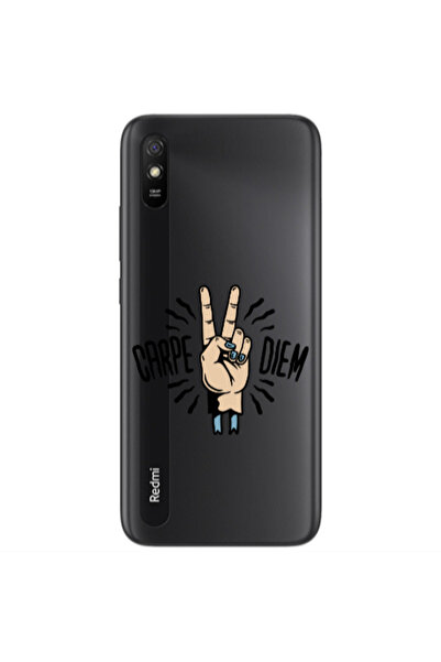 Other Xiaomi Redmi 9A Carpe Two Diem Transparent Silicone TPU Θήκη