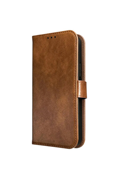 ROSSO Θήκη Xiaomi Poco X8 Pro Max Element PU Πορτοφόλι - Brown