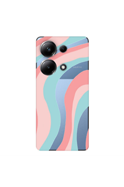 Other Xiaomi Poco M6 Pro 4G Colored lines Transparent Silicone TPU Θήκη