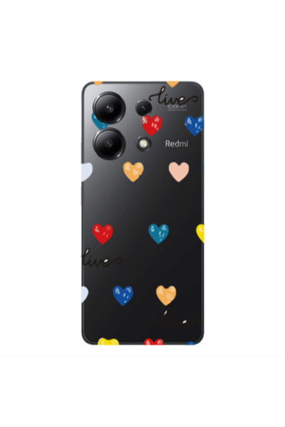 Other Xiaomi Redmi Note 13 4G Heart Lives Transparent Silicone TPU Θήκη