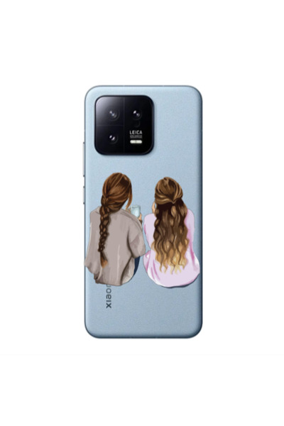 Other Xiaomi Mi 13 5G Friends Transparent Silicone TPU Θήκη