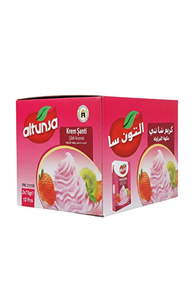 Altunsa Çilekli Krem Şanti 150 G X 12 Adet 1 KOLİ