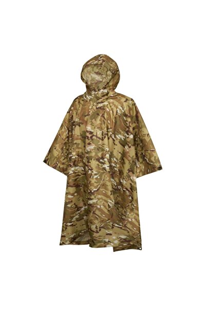 Brandit Αδιάβροχο Πόντσο Ripstop Tactical Camo