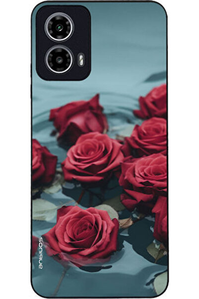 Other Σονίκ Ροζ Θήκη Πλάτης Σιλικόνης (Moto G34)
