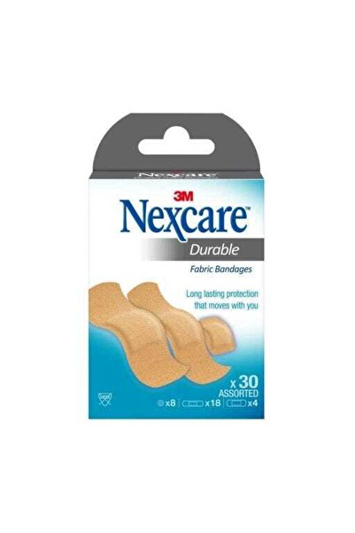 Nexcare ™ Durable Fabric Plasters, Breathable material with Water-resistant a...