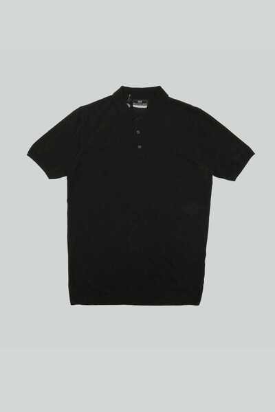 BEARRAYBON Men's Knitwear Half-Zip Polo Collar T-Shirt
