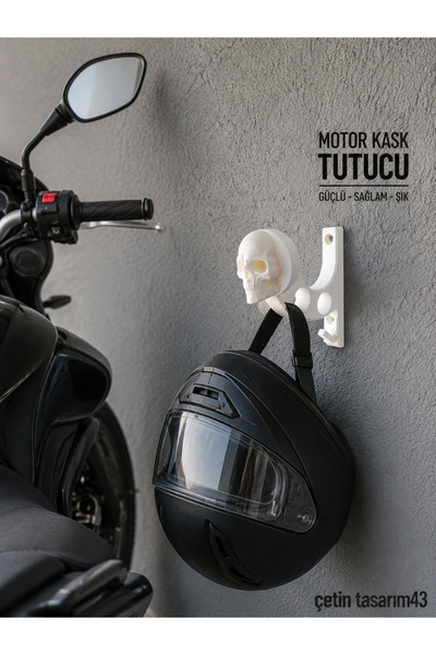 Çetin Tasarım43 Motor kask tutucu - kask aksesuar