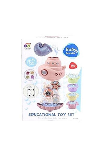 Swede Set jucarie baie submarin cu scoica multicolor 18m+