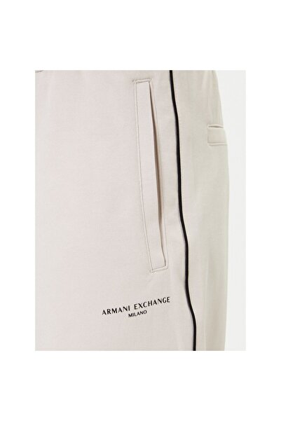 Armani Exchange Pantaloni de trening pentru bărbați XM001358 AF16278 Crem