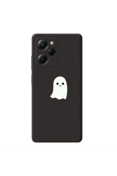 Other Xiaomi Poco X5 Pro Ghost Black Colored Silicone TPU Θήκη