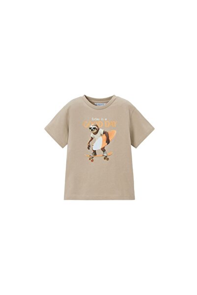 MAYORAL Tricou băieți 3064 Bej