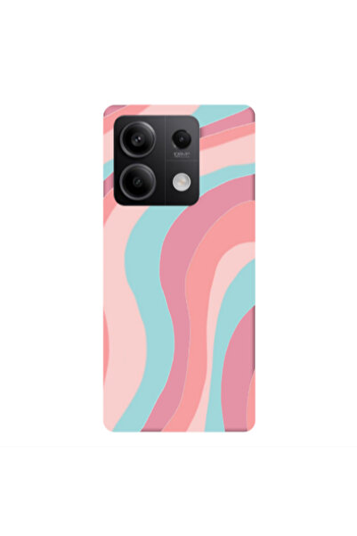 Other Xiaomi Redmi Note 13Pro 5G Colored lines Pink Colored Silicone TPU Θήκη