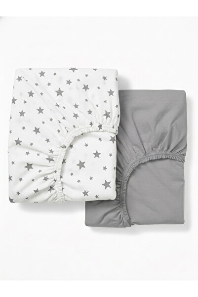 ngn collection 100% Cotton Poplin 2-Piece Baby Elastic Sheet Set 60X120 cm – ...