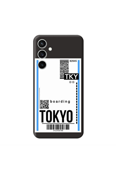 Other Samsung S24 Plus Tokyo Boarding Black Colored Silicone TPU Θήκη