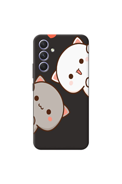 Other Samsung A56 We are here Black Colored Silicone TPU Θήκη