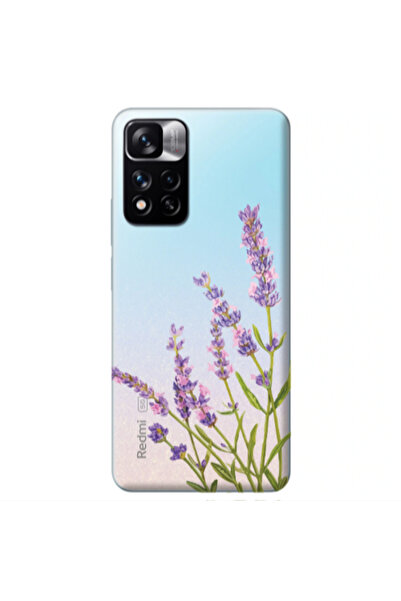 Other Xiaomi Redmi Note 11 Pro 5G Flowers 8 Transparent Silicone TPU Θήκη
