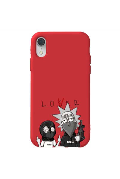 Other Apple iPhone Xr Rick Loser Red Colored Silicone TPU Θήκη