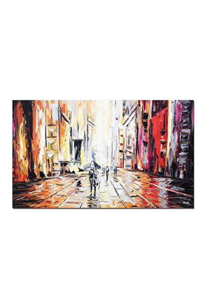 artnova Tablou 3D pictat manual, Impreuna spre o alta dimensiune, 100x60cm ul...