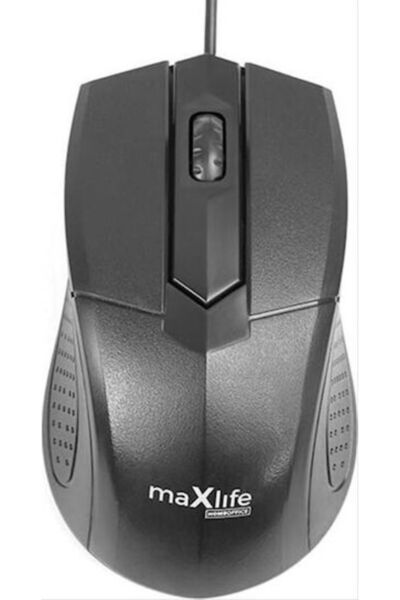 Max Life Maxlife MXHM-01 Ενσύρματο Ποντίκι Μαύρο